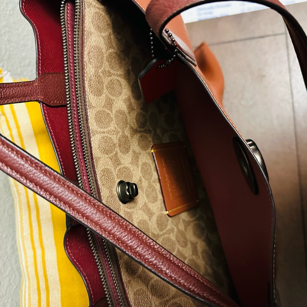 Coach Willow Leather Tote